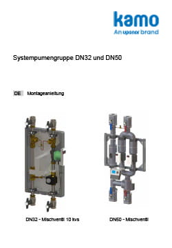 Systempumpengrupp DN32 und DN50