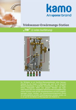 Trinkwassererwärmungs- station TW